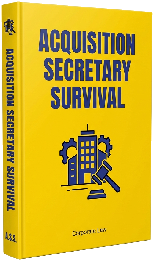 eBook - Secretarial Duties Post-Acquisition Survival Guide