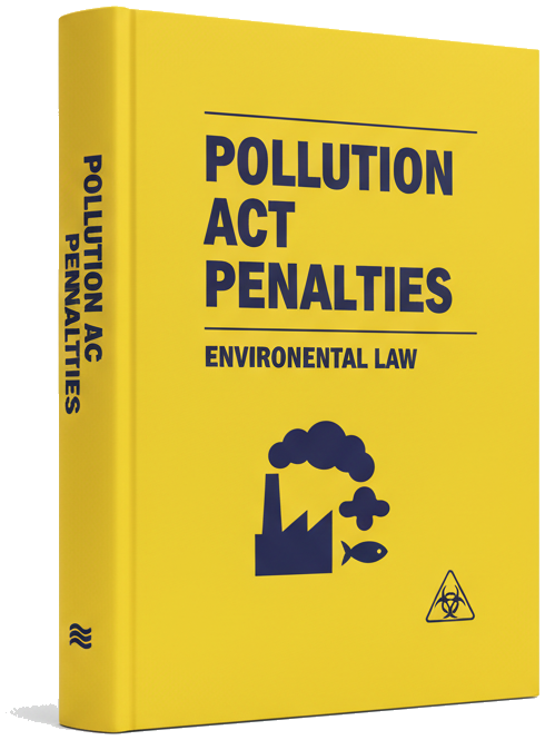 eBook - Federal Pollution Control Act Penalties Compliance Guide