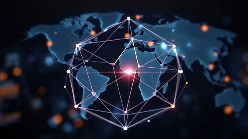 A photorealistic, professional photography, 8K, cinematic lighting shot of an abstract representation of global regulatory frameworks intersecting with blockchain technology. Interlocking geometric shapes and glowing lines represent different legal systems and regulations, converging on a central, luminous blockchain network. Sharp focus on the intersection, depth of field blurring the background, symbolizing the complex and evolving nature of crypto regulation.