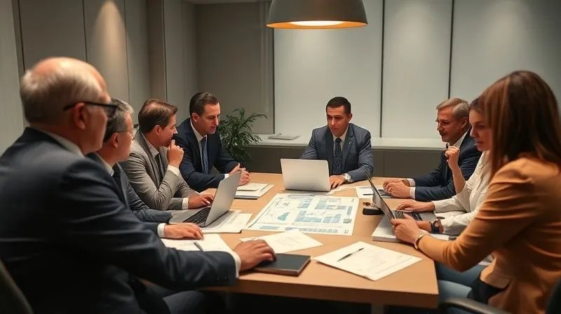 A photorealistic, professional photography, 8K, cinematic lighting image of a diverse group of state legislators and governors in a modern conference room, intensely collaborating around a large table covered with documents and laptops. They are gesturing, discussing, and pointing at charts, conveying a sense of urgent strategy and unity. Sharp focus on their faces and documents, depth of field blurring the contemporary office background. The scene emphasizes inter-state cooperation and problem-solving.