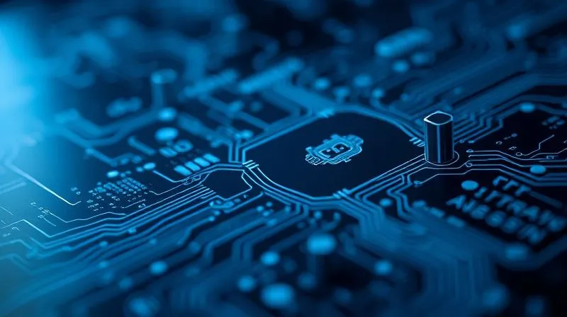 A photorealistic, abstract representation of digital assets: glowing lines of code and cryptocurrency symbols flowing across a dark, intricate circuit board, with subtle reflections and a shallow depth of field. The image is professionally lit with a cool, futuristic blue hue, conveying the complexity and hidden nature of digital wealth. 8K hyper-detailed, shot on a high-end DSLR.